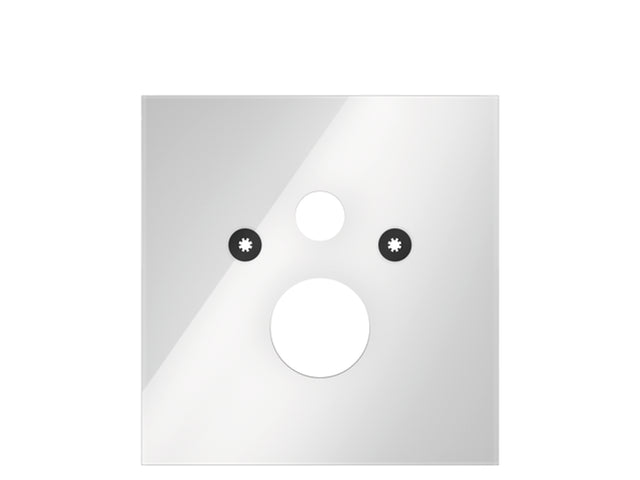 TECE TECElux WC-Glasplatte Standard-WC Glas weiß, 9650100