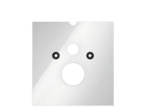 TECE TECElux WC-Glasplatte für Dusch-WC-Aufsatz Glas weiß, 9650102
