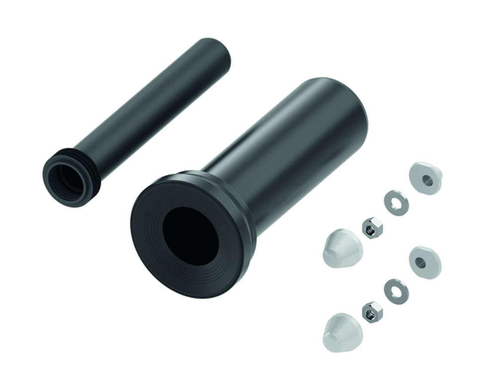 TECE TECE-WC-Anschlussgarnitur DN 90, PE, 400 mm, 9820305