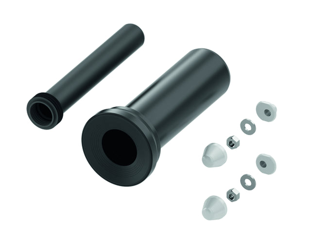 TECE TECE-WC-Anschlussgarnitur DN 90, PE, 400 mm, 9820305