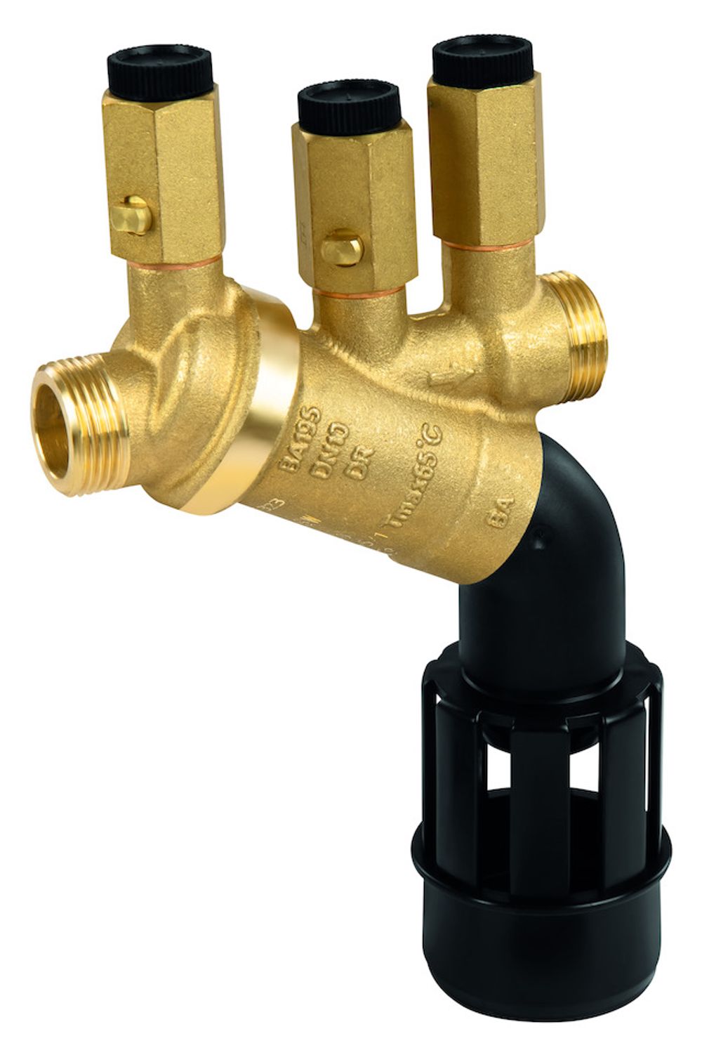 Resideo Systemtrenner BA195 BA entzinkungsbeständiges Messing E R3/8, BA195-3/8E