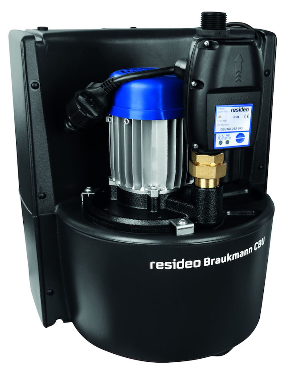 Resideo Sicherheitstrennstation CBU140 mit Einzelpumpenanlage 25A-043, CBU140-25A-043