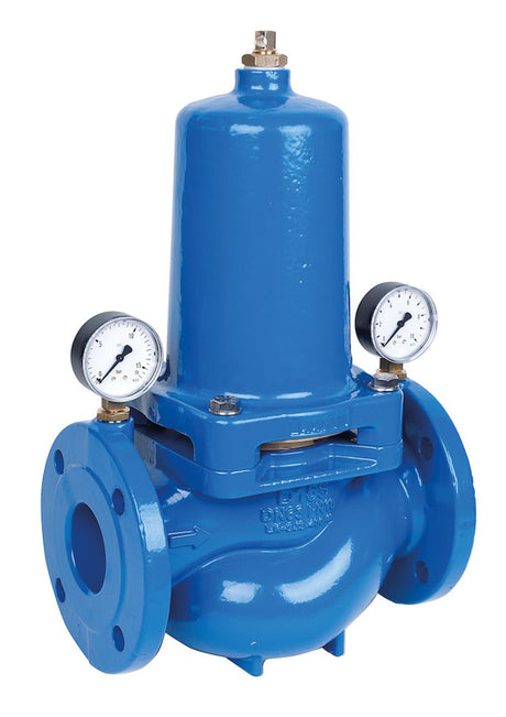 Resideo Druckminderer D15S pulverbeschichtet, blau DN 80, D15S-80A