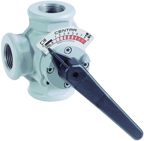 Resideo Dreiwege-Muffenmischer DR GG 20, grau, PN 6, gerade DN 40, DR40GMLA