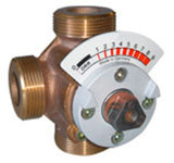 Resideo 3Wege-Universalmischer DRR Rotguss, PN 10 DN 25, Kvs-Wert 16, DRR25-16