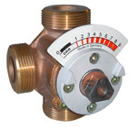 Resideo 3Wege-Universalmischer DRR Rotguss, PN 10 DN 25, Kvs-Wert 16, DRR25-16