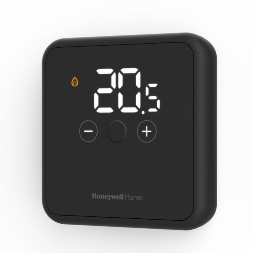 Resideo Raumthermostat DT4R drahtlos, schwarz, DTS42BRFST22