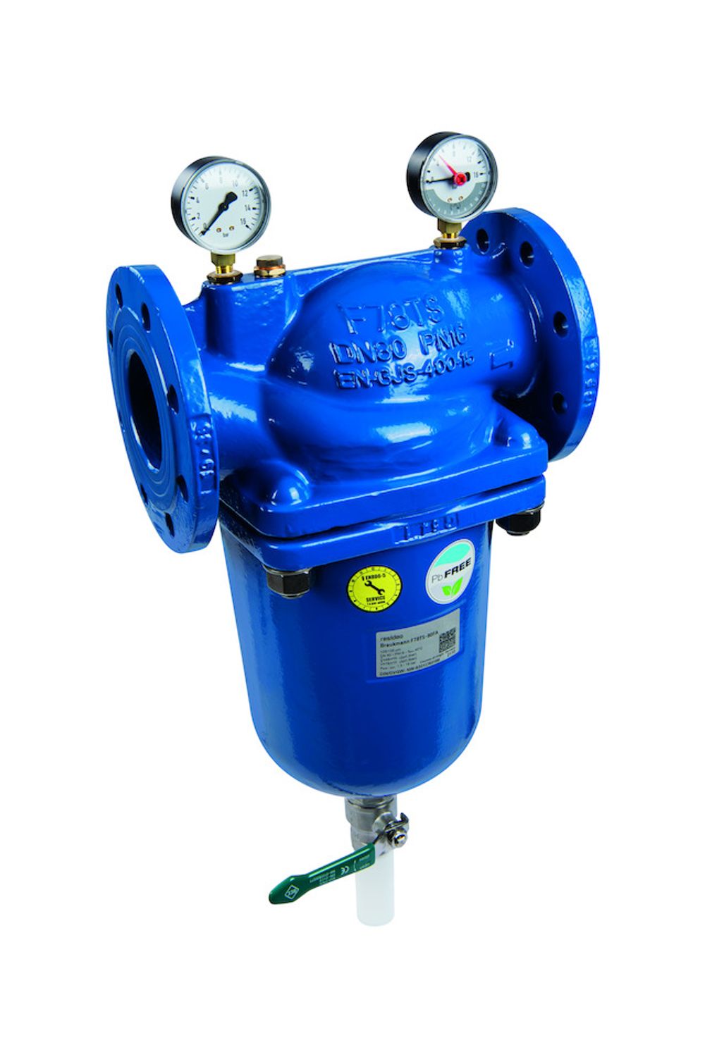 Resideo Feinfilter mit Flanschen F78TS rückspülbar, 0,1mm, DN100, F78TS-100FA
