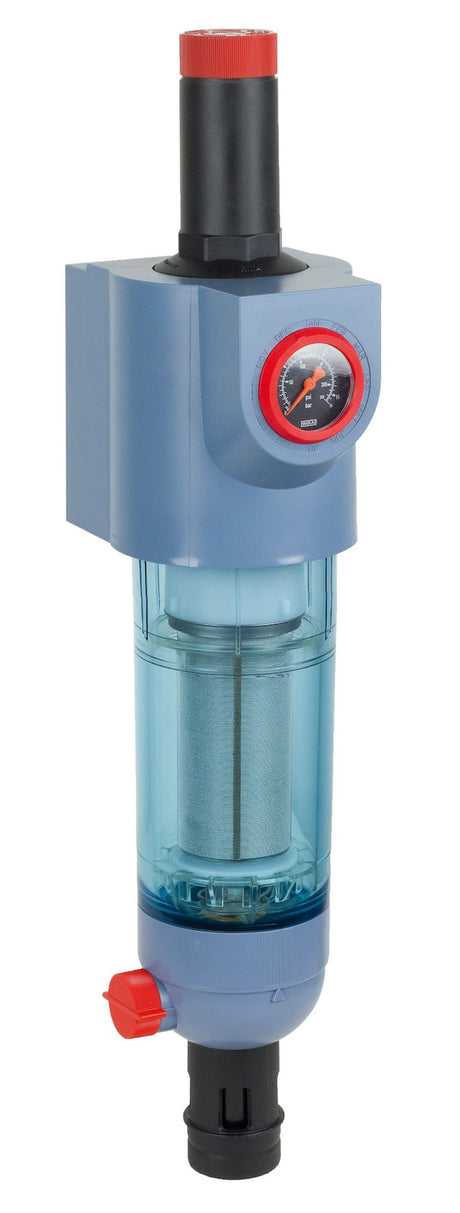 Resideo Filterkombination Primus-Plus rückspülbar, 0,1mm, Nachrüstvar. bleifr., FKN74CS-2LFA