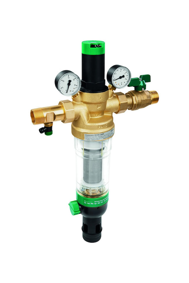 Resideo Hauswasser-Station TOP HS10S rücksp. u. ausspülb. ms AA 1 1/2", HS10S-11/2AA