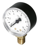 Resideo Manometer M38K G 1/4, 50mm, unten, Teilung 0-10bar, M38K-A10
