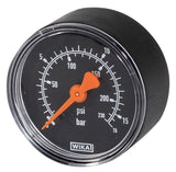 Resideo Manometer M74CS G 1/4, 50mm, hinten, Teilung 0-16bar, M74CS-A16