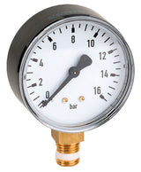 Resideo Manometer M78M zu Filter F78TS, R 1/4, Teilung 0-16bar, M78M-A16