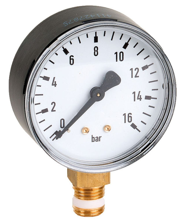 Resideo Manometer M78M zu Filter F78TS, R 1/4, Teilung 0-16bar, M78M-A16