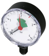 Resideo Manometer MF 126 0-4 bar, 63 mm, Anschluss unten G 1/4, MF126-A4