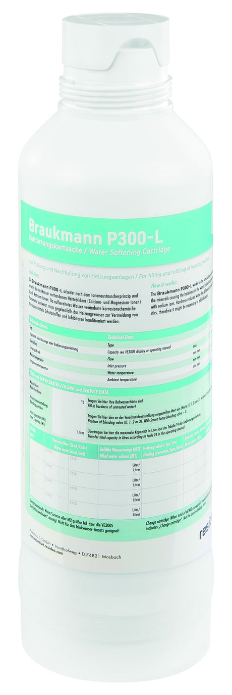 Resideo Entsalzungspatrone P300 zu Nachfüllkombinationen NK300V, 3,5 l, P300-LES
