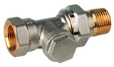 Resideo Rücklaufverschraubung Verafix Messing, vernickelt, Durchgang, 1/2", V2400D0015