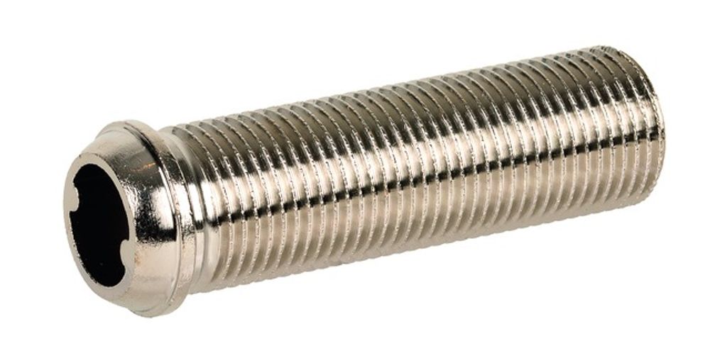 Resideo Verlängerungstülle VA5204B zylindrisch, Messing vernickelt 1/2 ", VA5204B015