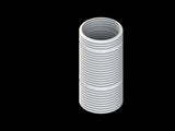 Brötje Flexible Abgasleitung K80 FLEX 16 16m DN80 PPs, 7630511