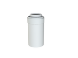 Brötje Verlängerungsrohr K60 KR500 DN 60/100 konzentr. L=500mm AL/PPs weiß, 7308324