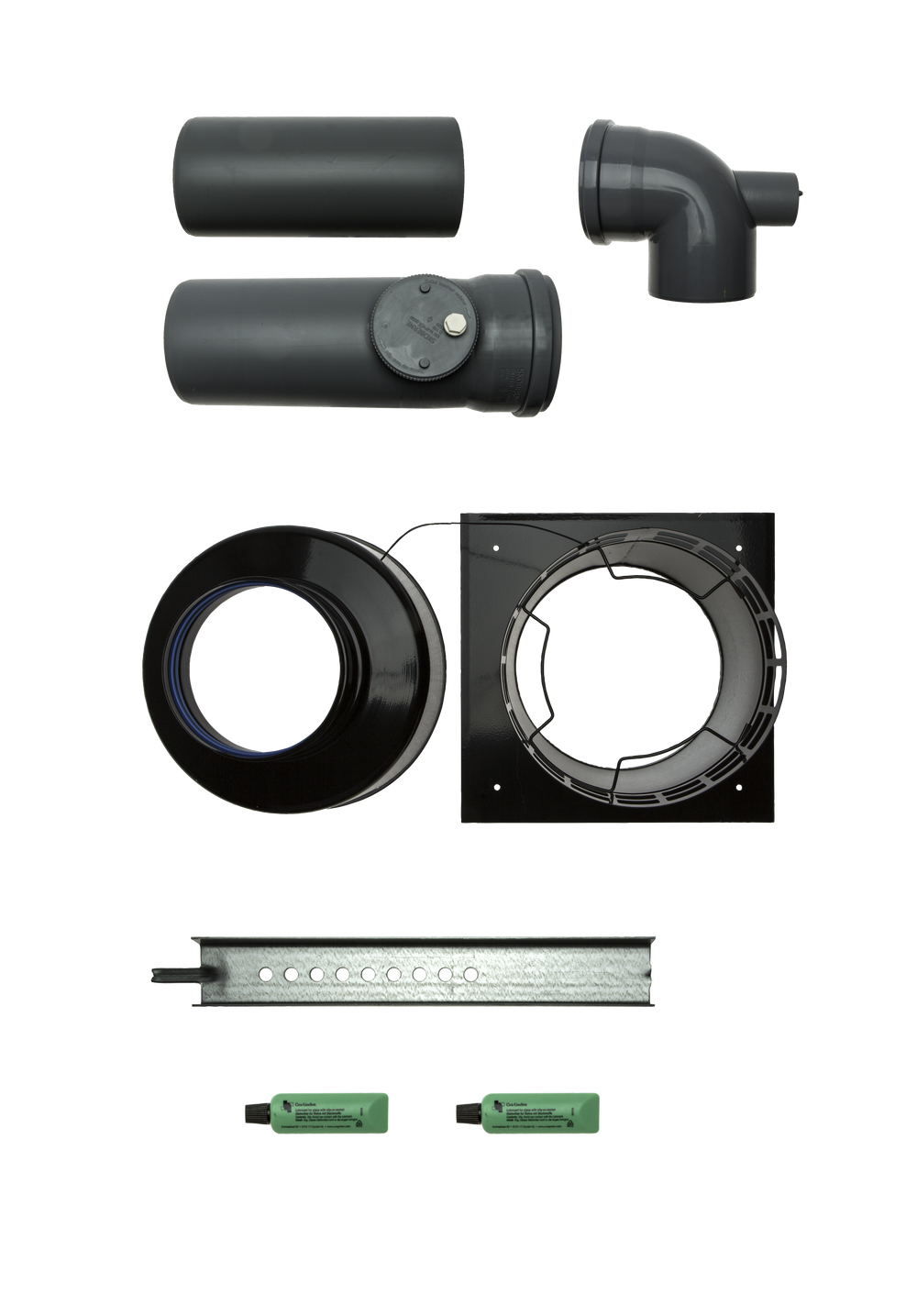 Brötje Abgasleitungs-Set Kessel-Schacht SAS 160-1B DN 160 f.SGB 125 E u.170 E, 688659