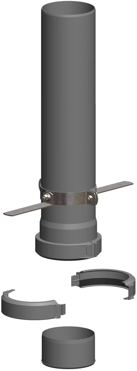 ATEC Montageset f.Rohr flexibel DN 125 , 4327
