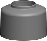 ATEC Haubentop DN  80 schwarz , 161365