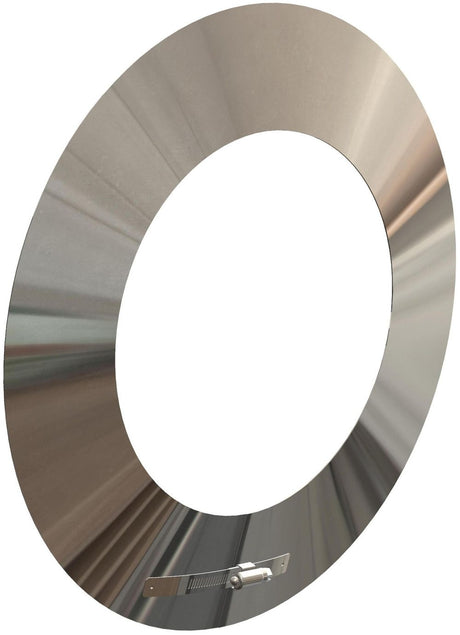 ATEC Wandrosette DN160/230 Edelstahl blank, 706728