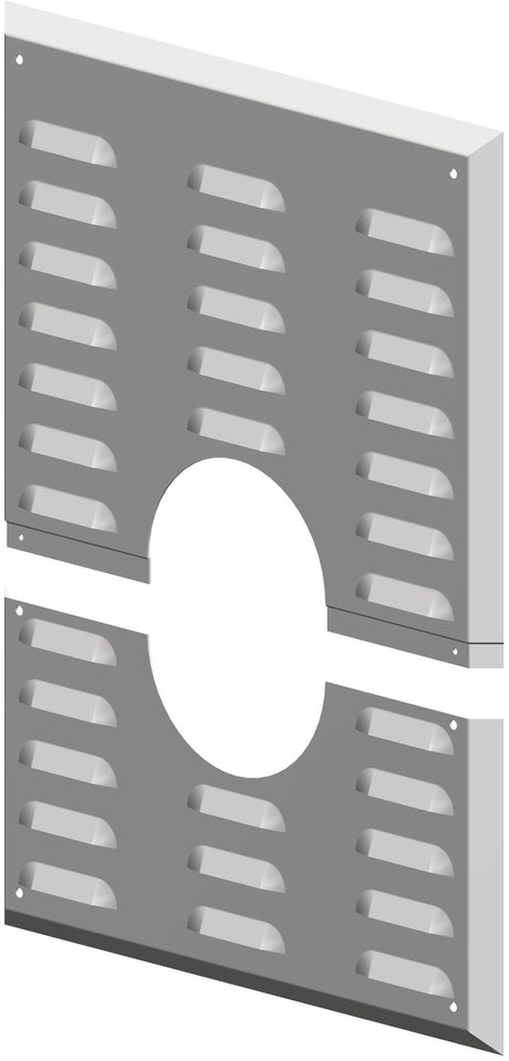 ATEC Wandblende m.Hinterlüftung DN 100 für raumluftabhängigen Betrieb 280x350mm, 2330