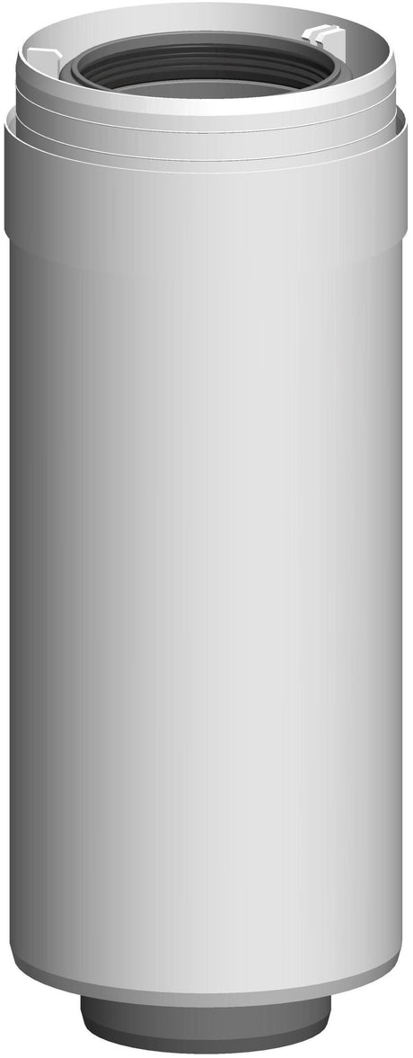ATEC Rohr 955mm DN  80/125 konzentrisch kürzbar, 1519