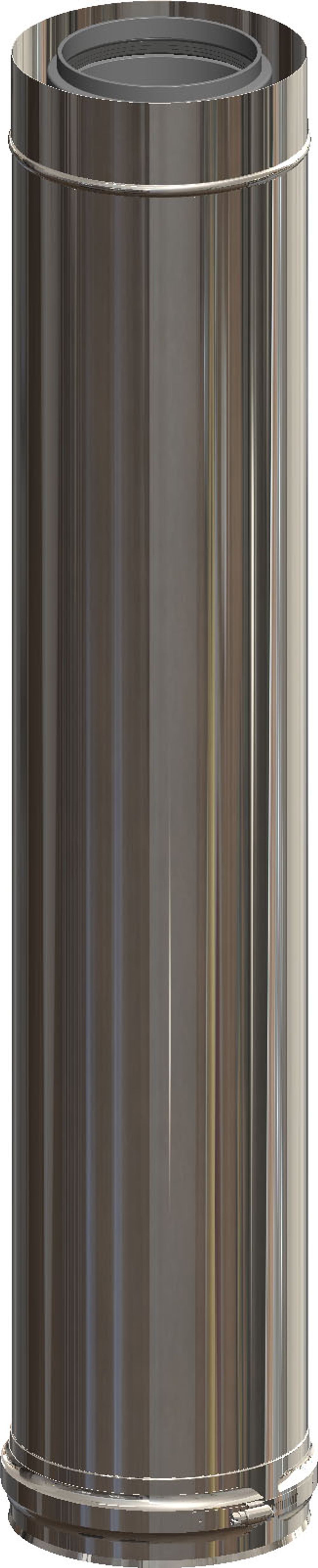 ATEC Rohrelement DN160/230 L=940mm Edelstahl blank kürzbar, 706719