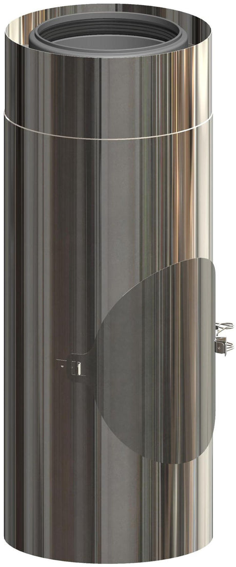 ATEC Kontroll-Rohr DN100/150 L=315mm Edelstahl blank, 702703