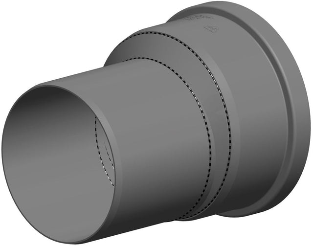 ATEC Erweiterung D110 - DN 125 exzentr. , 4103