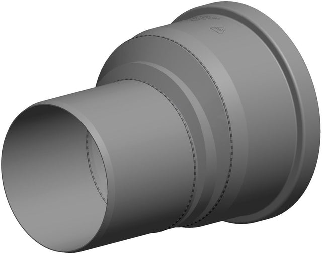 ATEC Erweiterung D100 - DN 125 exzentr. , 4102