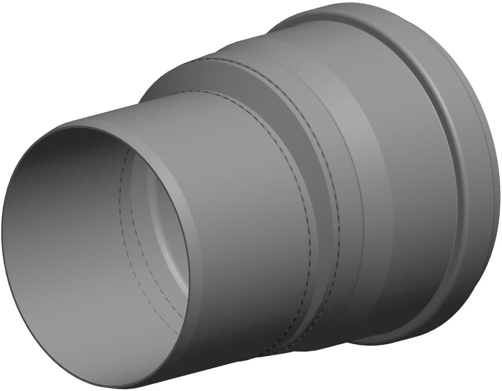 ATEC Erweiterung D100 - DN 110 exzentr. , 1168