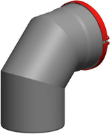 ATEC Bogen 87 Grad DN 250 einwandig, 9316