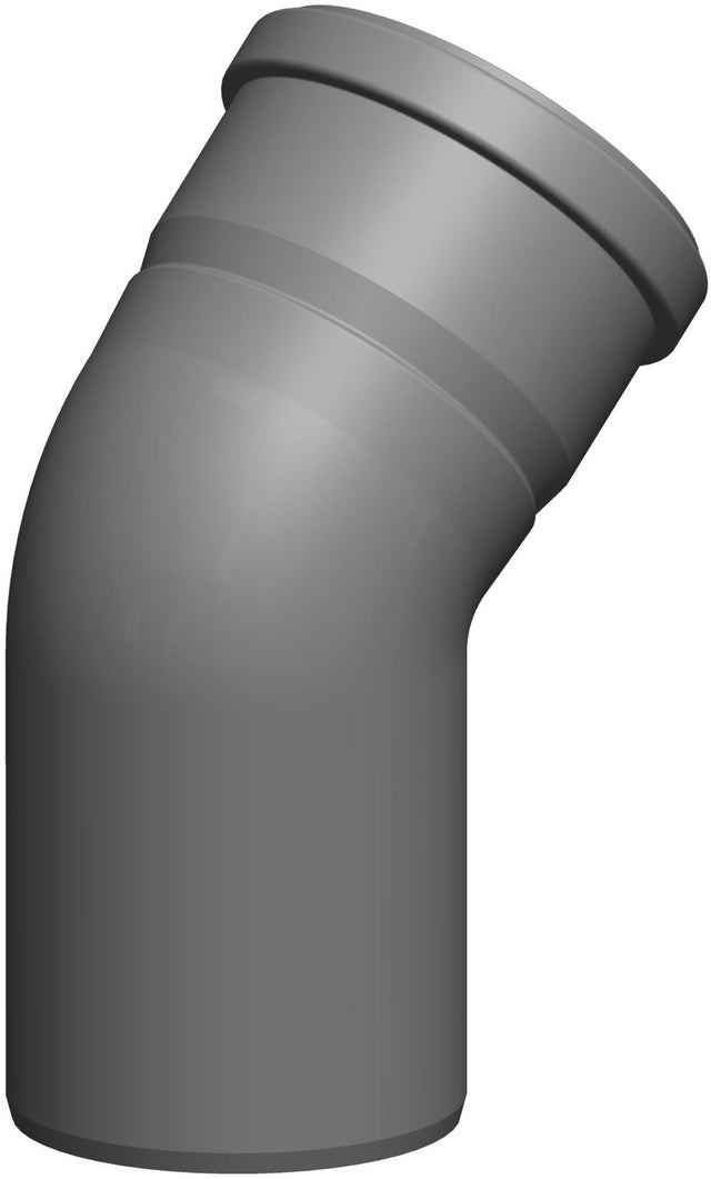 ATEC Bogen 45 Grad DN 100 einwandig, 2315