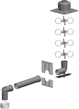 ATEC Basis-Set Schacht d 100 DN 100 inkl. Verbindungsleitung, 2372