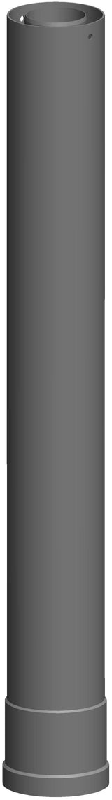 ATEC Verlängerung z.Dachhochführung schw DN 80/125 955mm, 621458