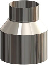 ATEC Mündungsabschluss DN100/150 L=145mm Edelstahl blank, 702754