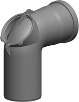 ATEC Kontroll-Bogen 87 Grad DN 100 , 2301