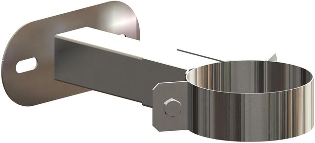 ATEC Wandabstandhalter 50-150mm DN60/100 Edelstahl blank kürzbar, 700744
