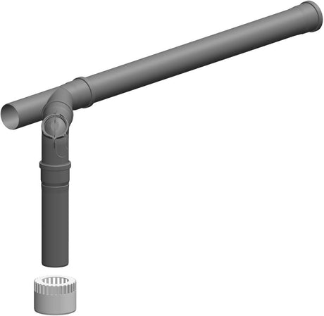 ATEC Erweiterungsset Kaskade m.Kontr.-B. Abz.42Gr.DN80,Rohr 255u.955mm DN 80/80, 601381