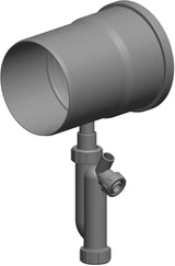 ATEC Kondensatablauf mit Siphon DN 160 bis 1000 Pa Überdruck geeignet, 6348