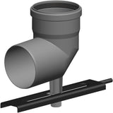 ATEC Schachteinführung m.Auflager DN 110 , 3334
