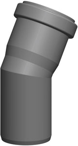 ATEC Bogen 30 Grad DN  60 einwandig, 0314
