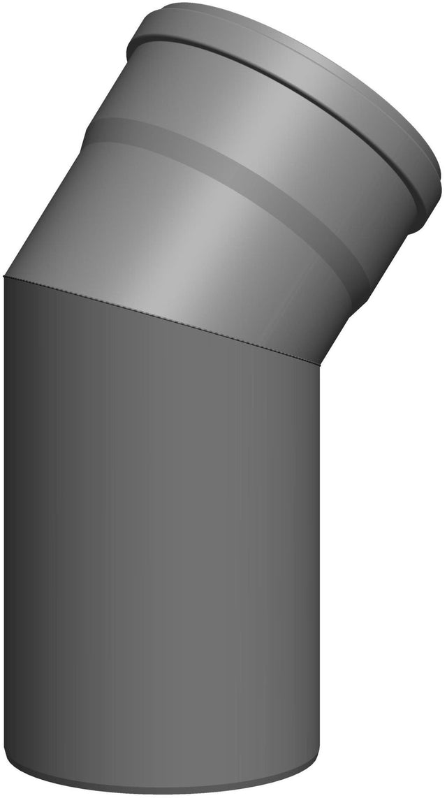 ATEC Bogen 45 Grad DN 200 einwandig, 8315