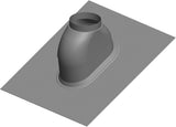 ATEC Schrägdachpfanne 0-48° schwarz DN60 DN60/100+DN80/125 500x560mm, 1556