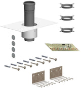 AT L90 Basis-Set f.Betondecke DN80/125 ., 241370