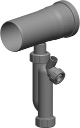 ATEC Kondensatablauf mit Siphon DN  80 bis 1000 Pa Überdruck geeignet, 1348